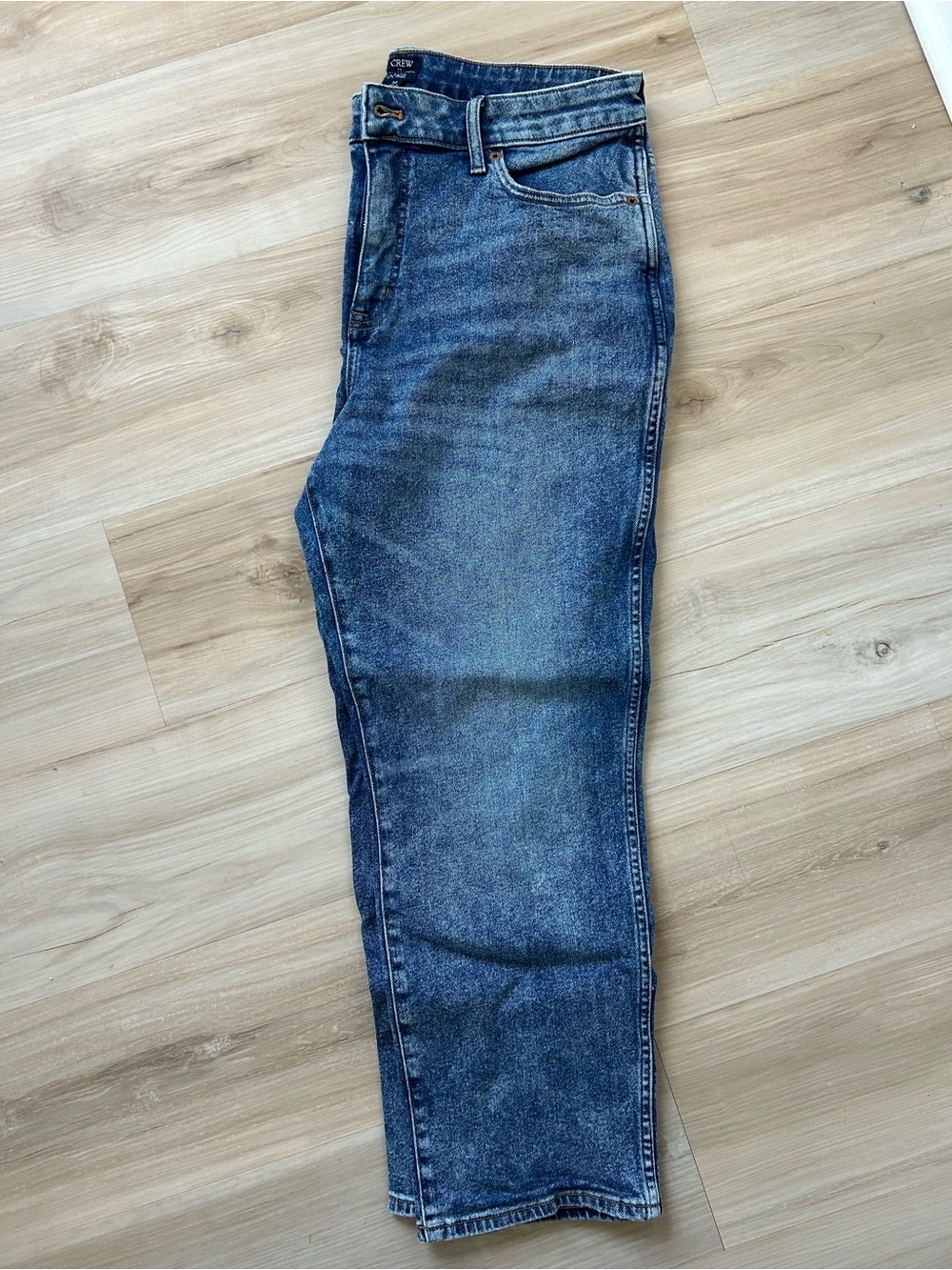 Women’s Blue Denim Jeans from J Crew - Curvy Classic Straight Fit